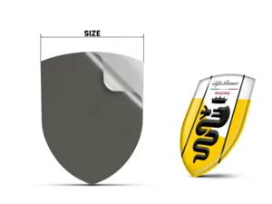 Alfa Romeo Silikonembleme Auto Professionell Anpassbar Robust